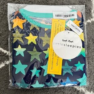 Little Sleepies Shades of Stars Pajama Set 4T